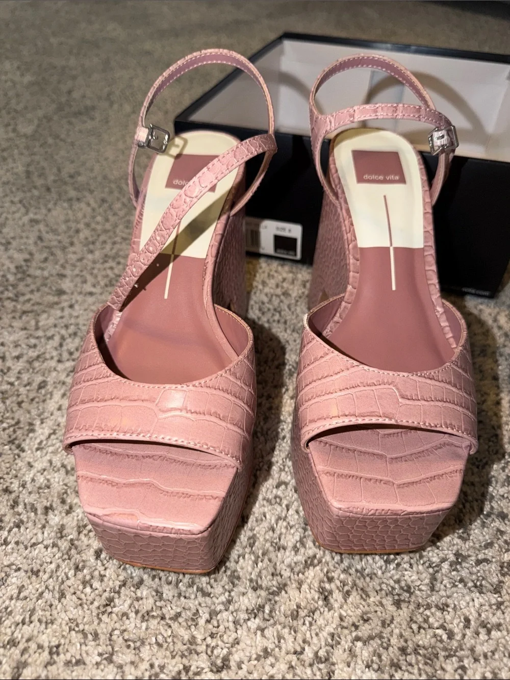Dolce Vita Women's Rose Crocodile Print Stella